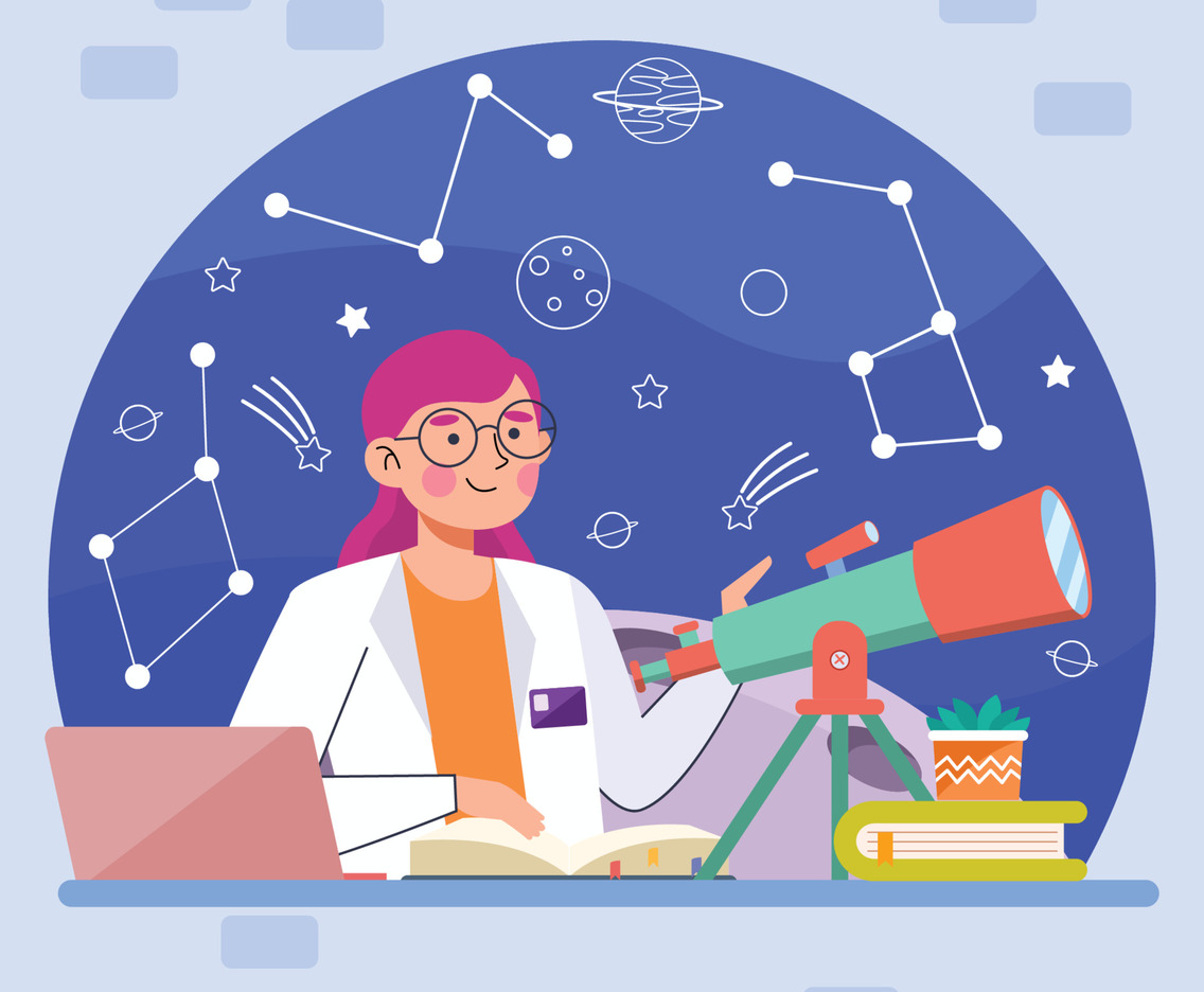 Female Professional Astrophysicist