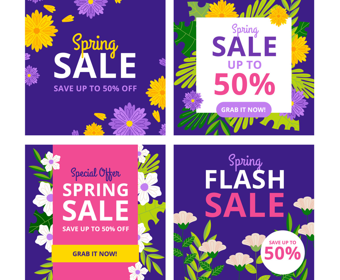 Spring Sale Card Collection