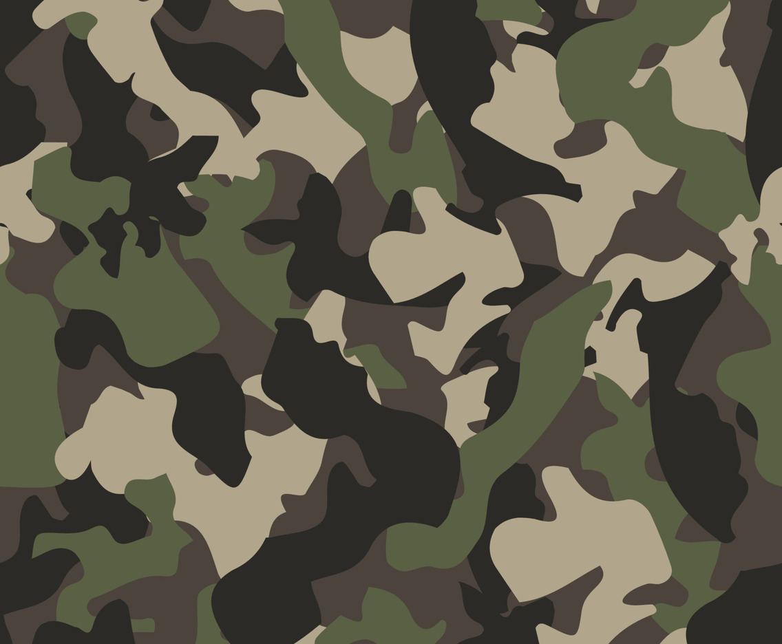 Abstract Military Camo Pattern