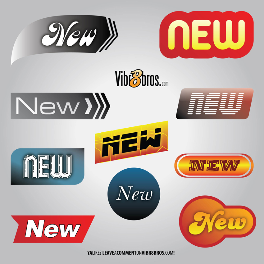 New Logos Vector Art & Graphics | freevector.com