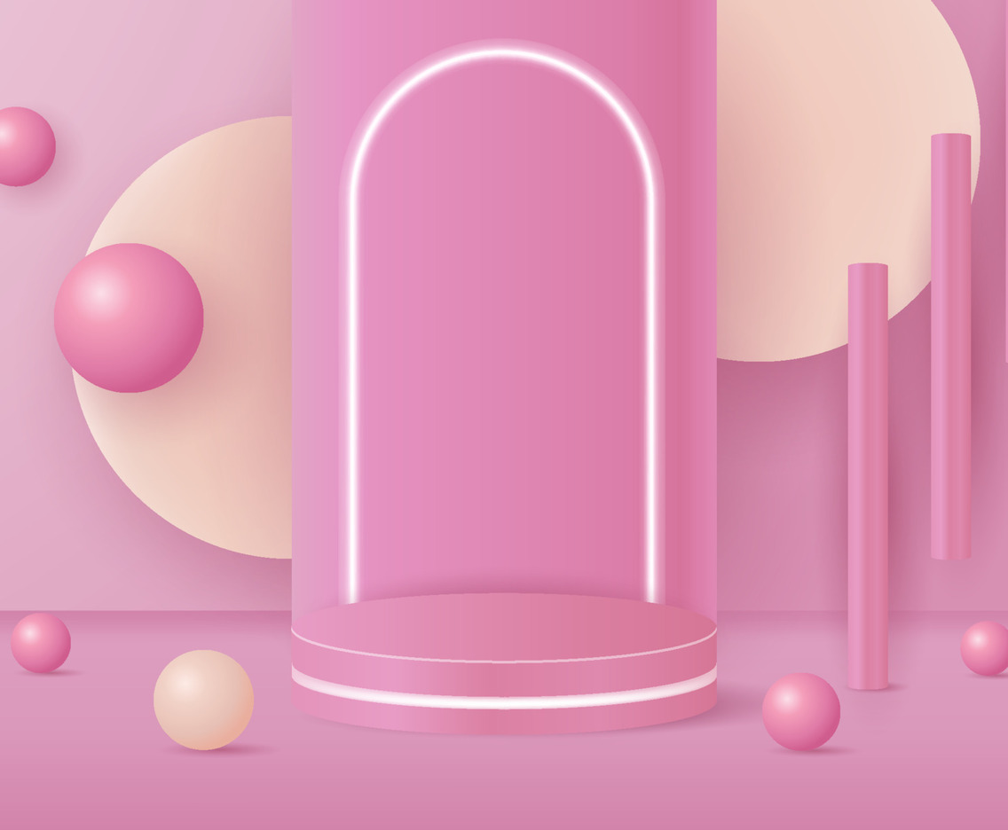 Geometric 3d Background