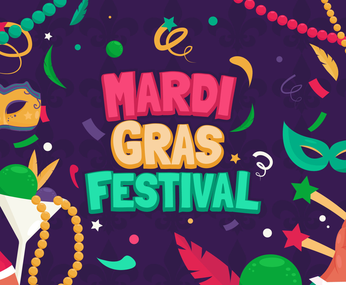 Mardi Gras Festival Background