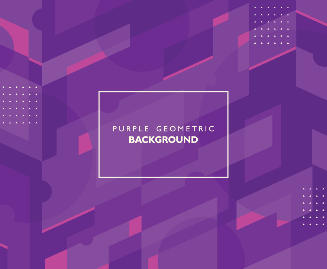 Purple Geometric Background