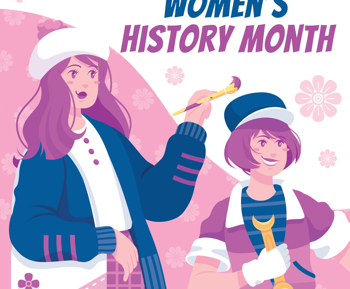 Women's History Month Background