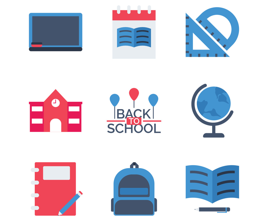Back To School Icon Set