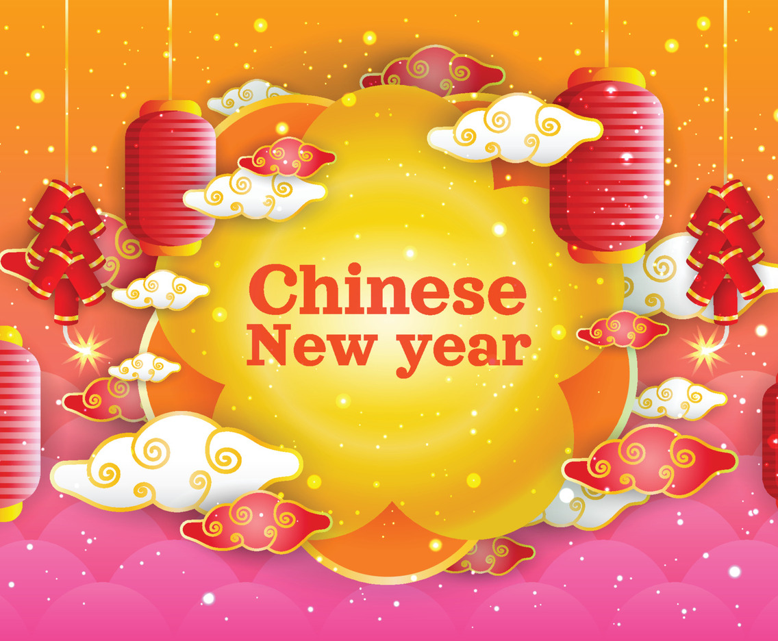Chinese New Year Background Template