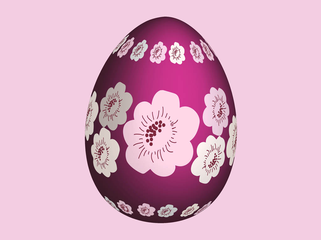 Floral Egg
