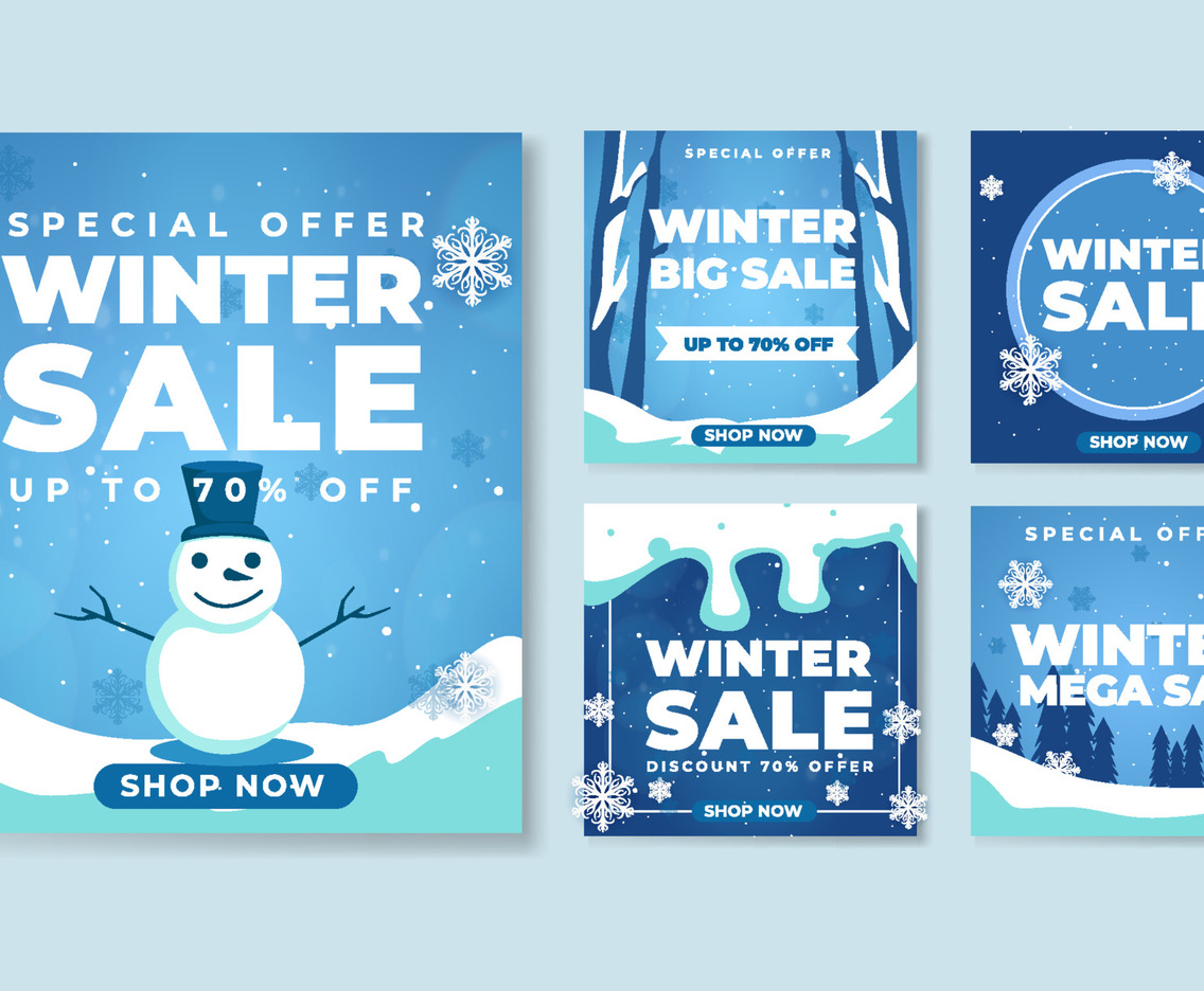 Winter Social Media Template