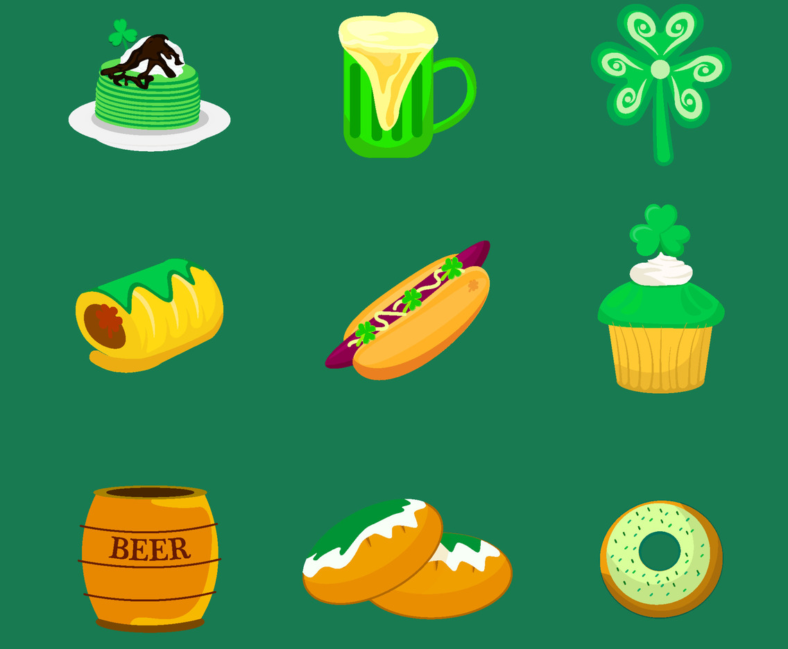 St Patrick Day Food Icon