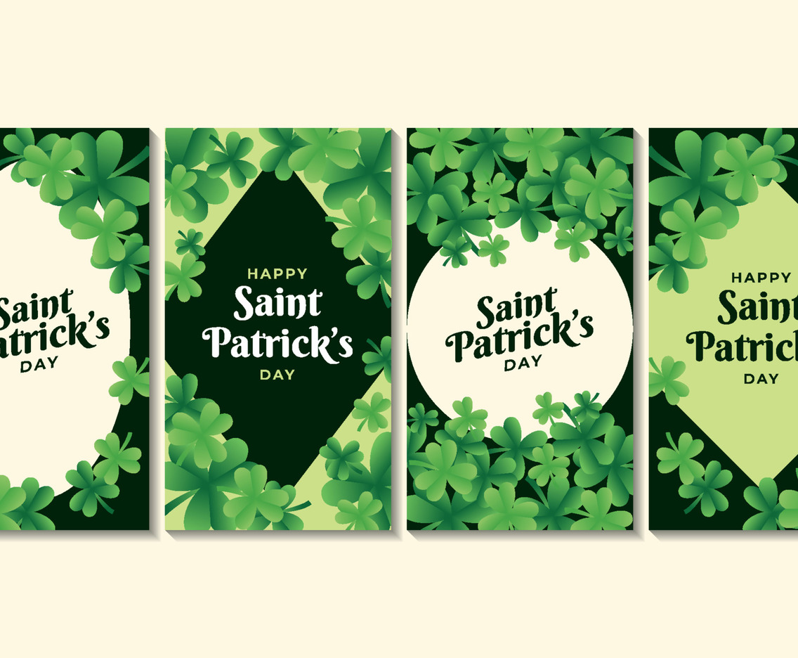 Collection of Saint Patrick's Social Media Story