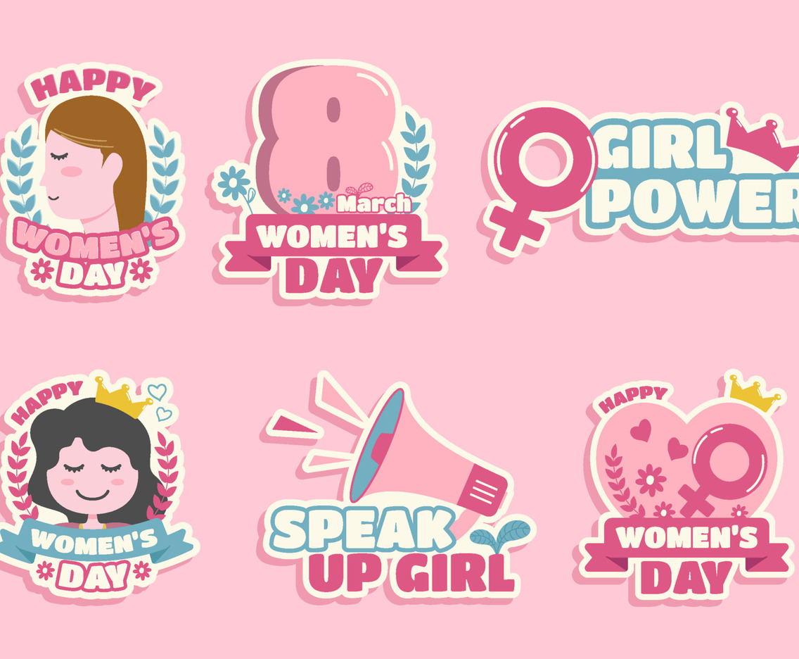 International Womens Day Sticker