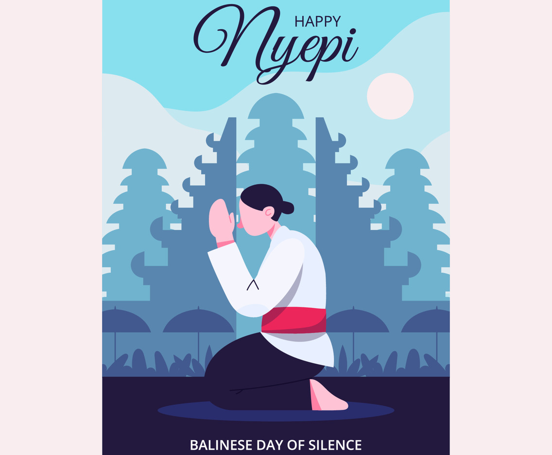 Balinese Day of Silence Poster