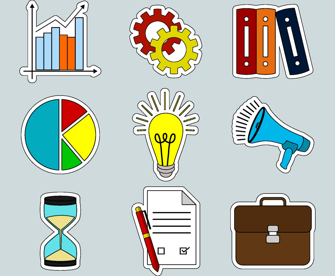 Business Element Journal Sticker