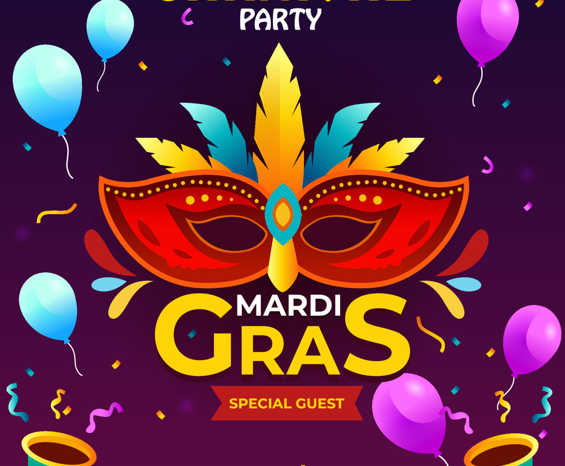 Mardi Gras Carnival Poster