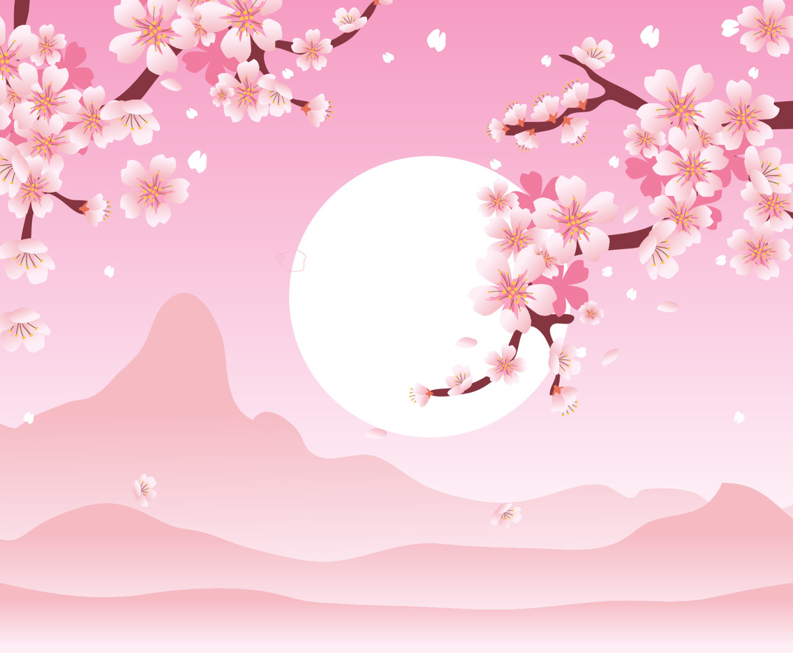 Beautifull cherry blossom background