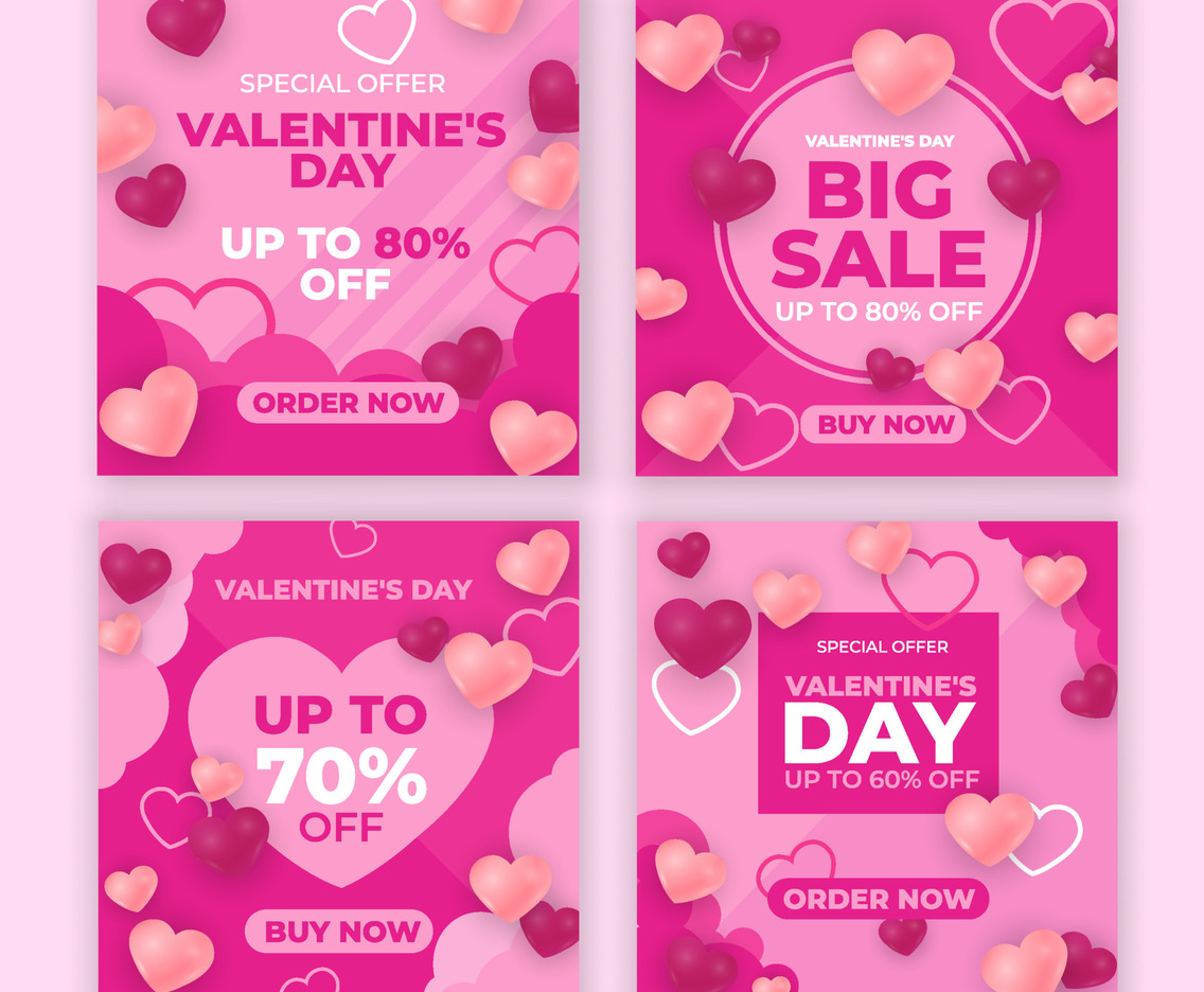Valentine Day Sales Social Media