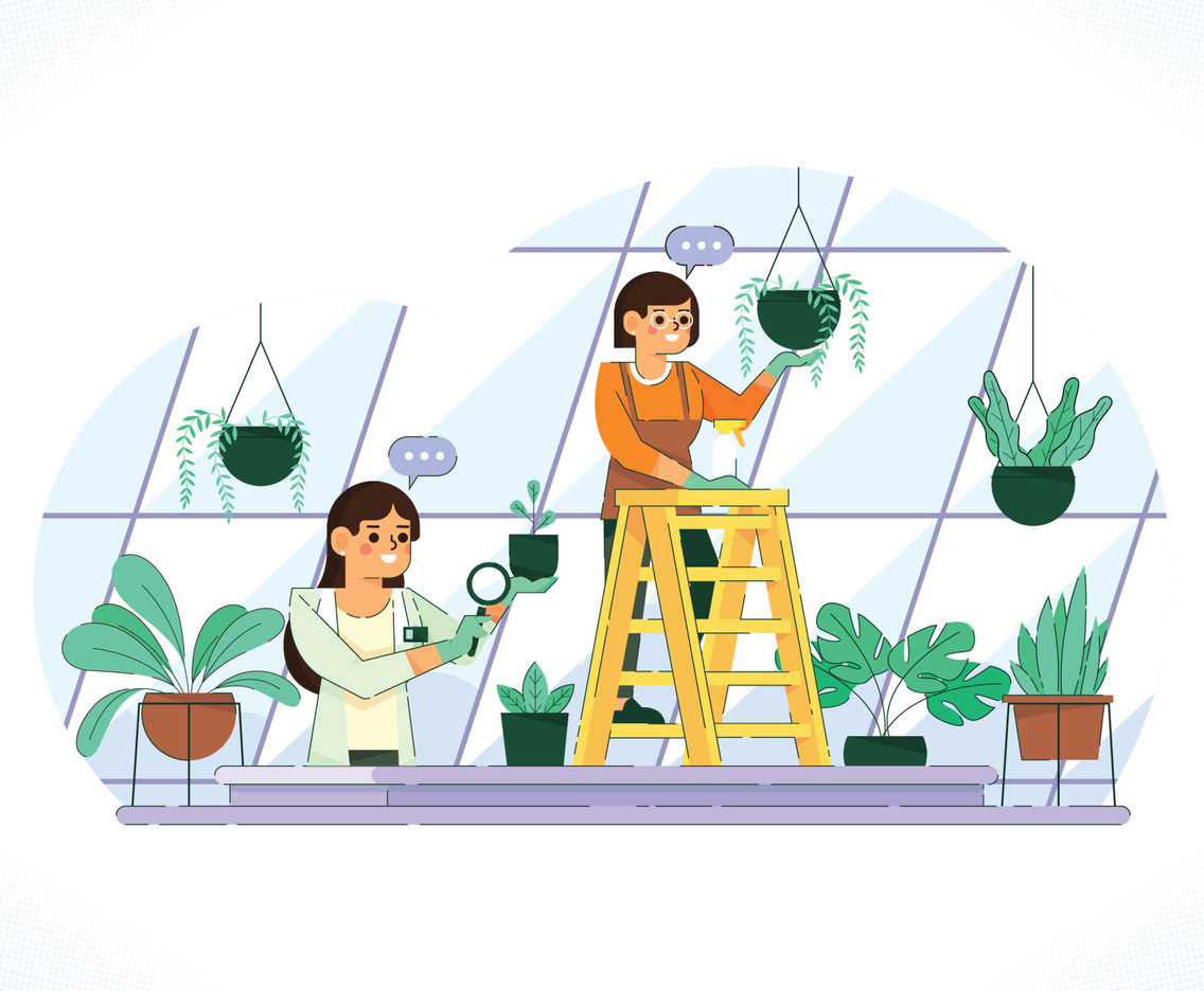 Characters of Botanist and Scientist