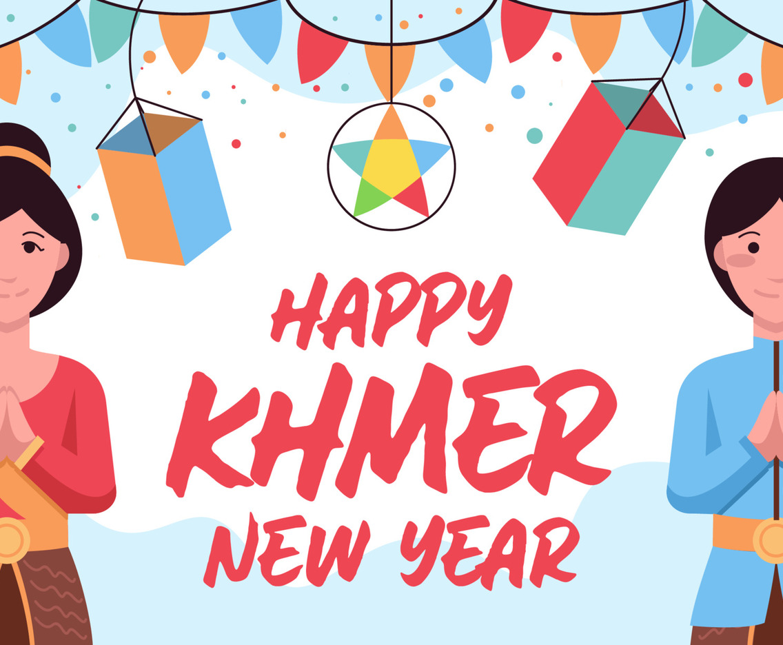 Happy Khmer New Year Background