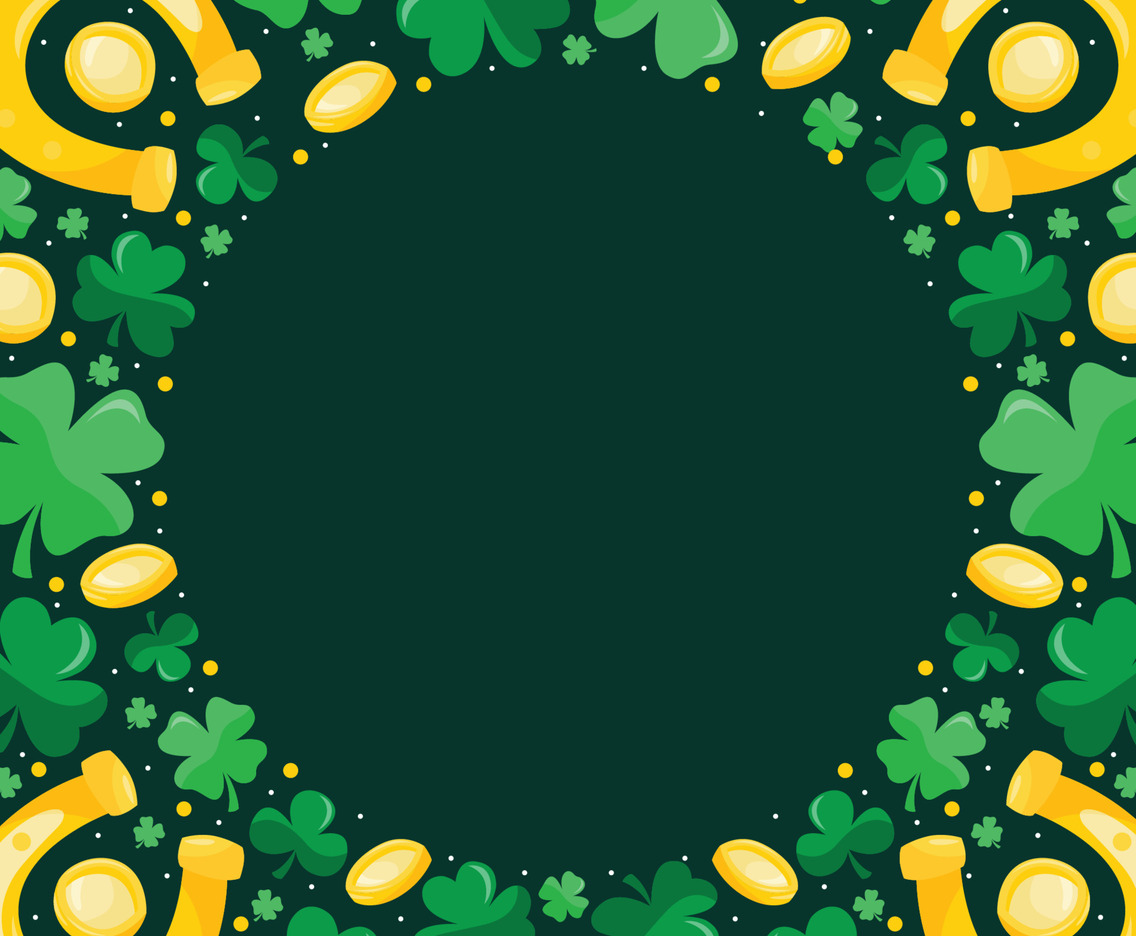 St Patrick's Day Shamrock Background