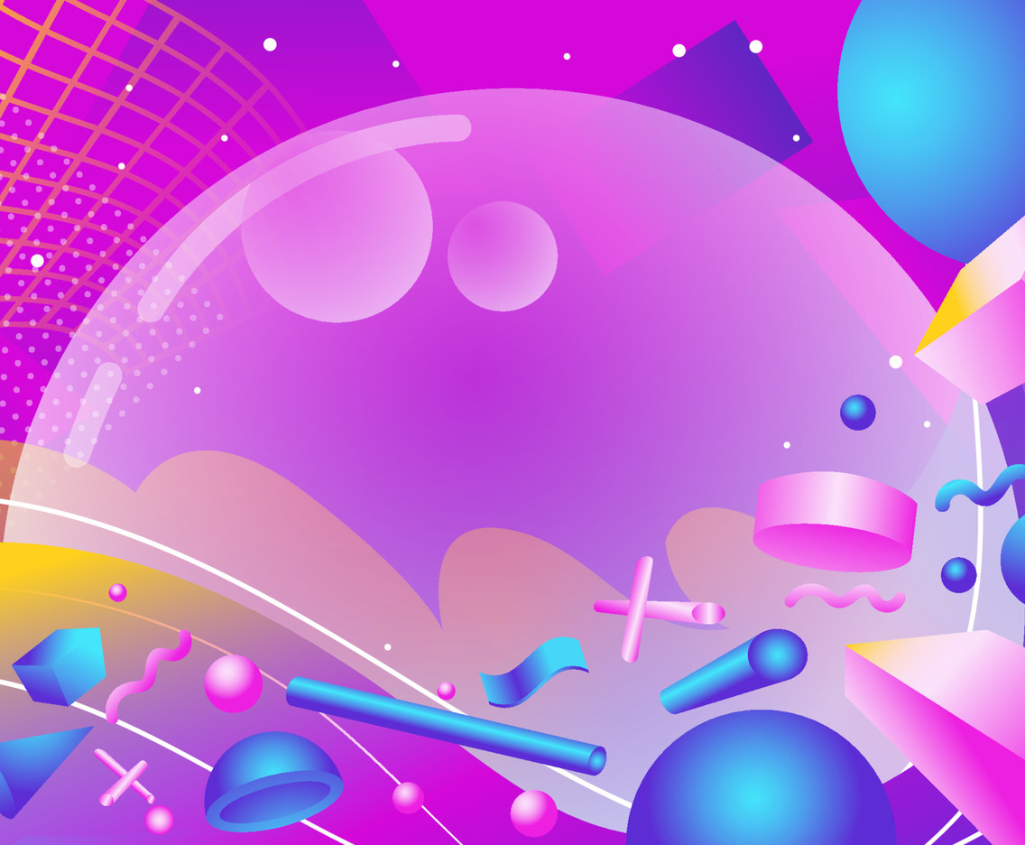 Bubble with 3D Shape Gravity