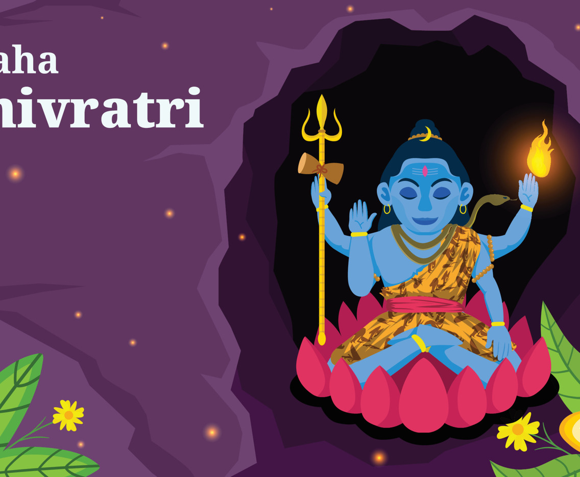 The Great God Shiva Background