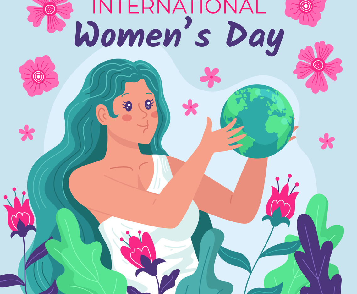 Greeting of Happy International Womens Day