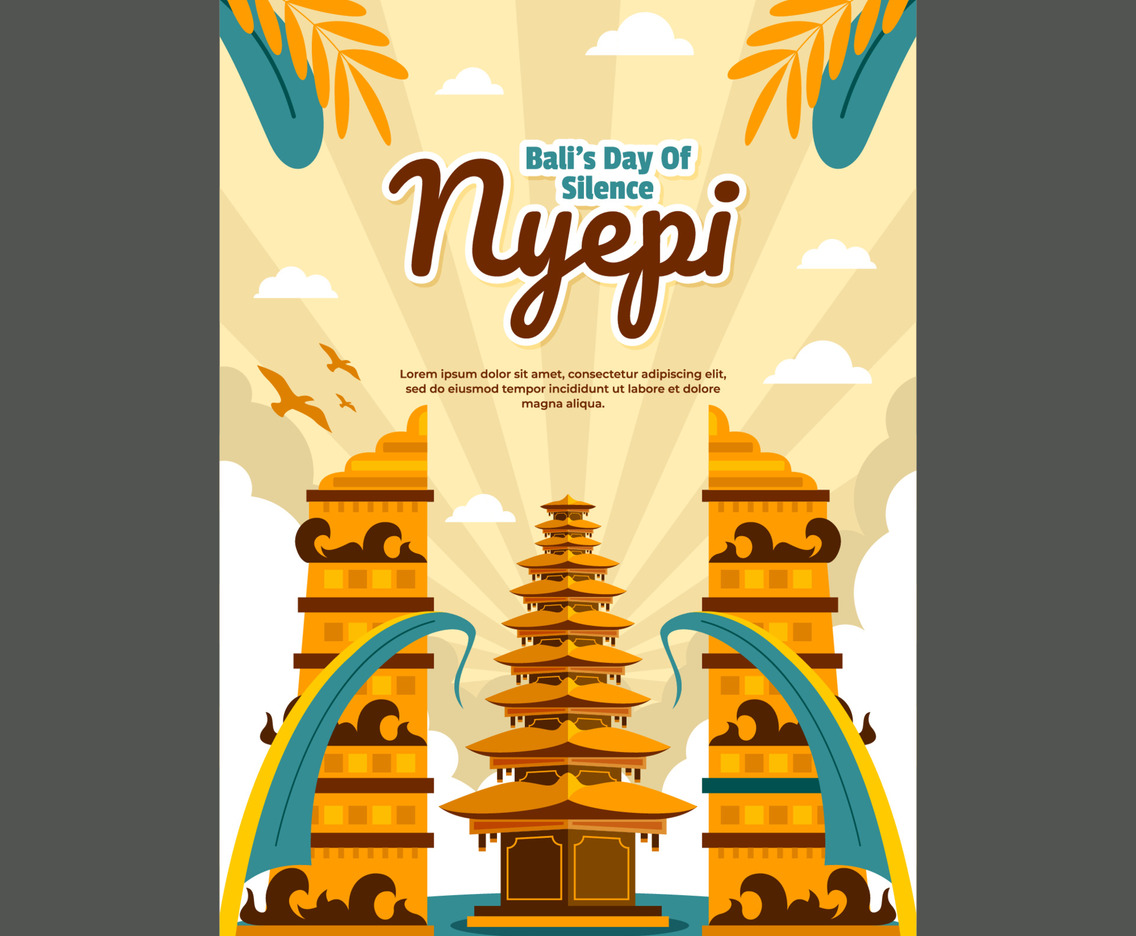 Nyepi Poster Template