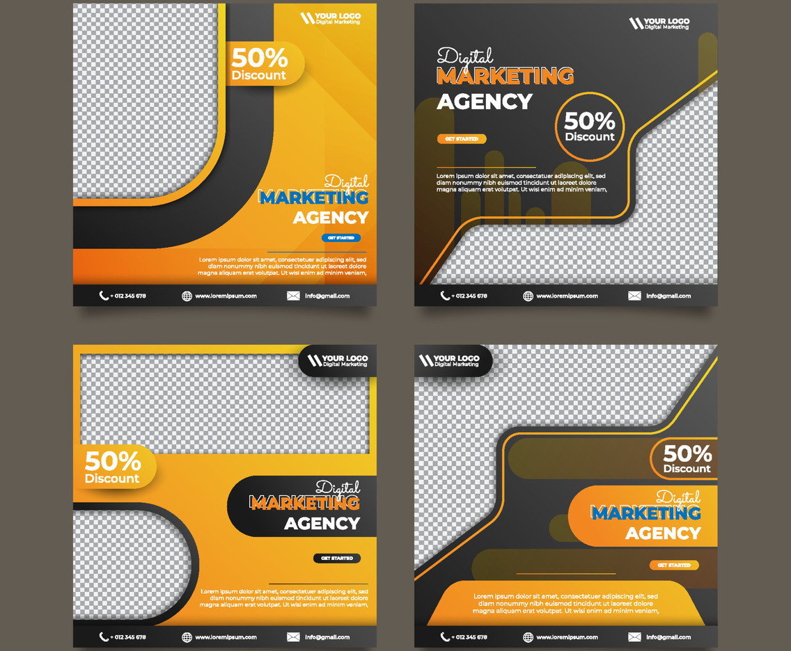 Corporate Social Media Post Design Template