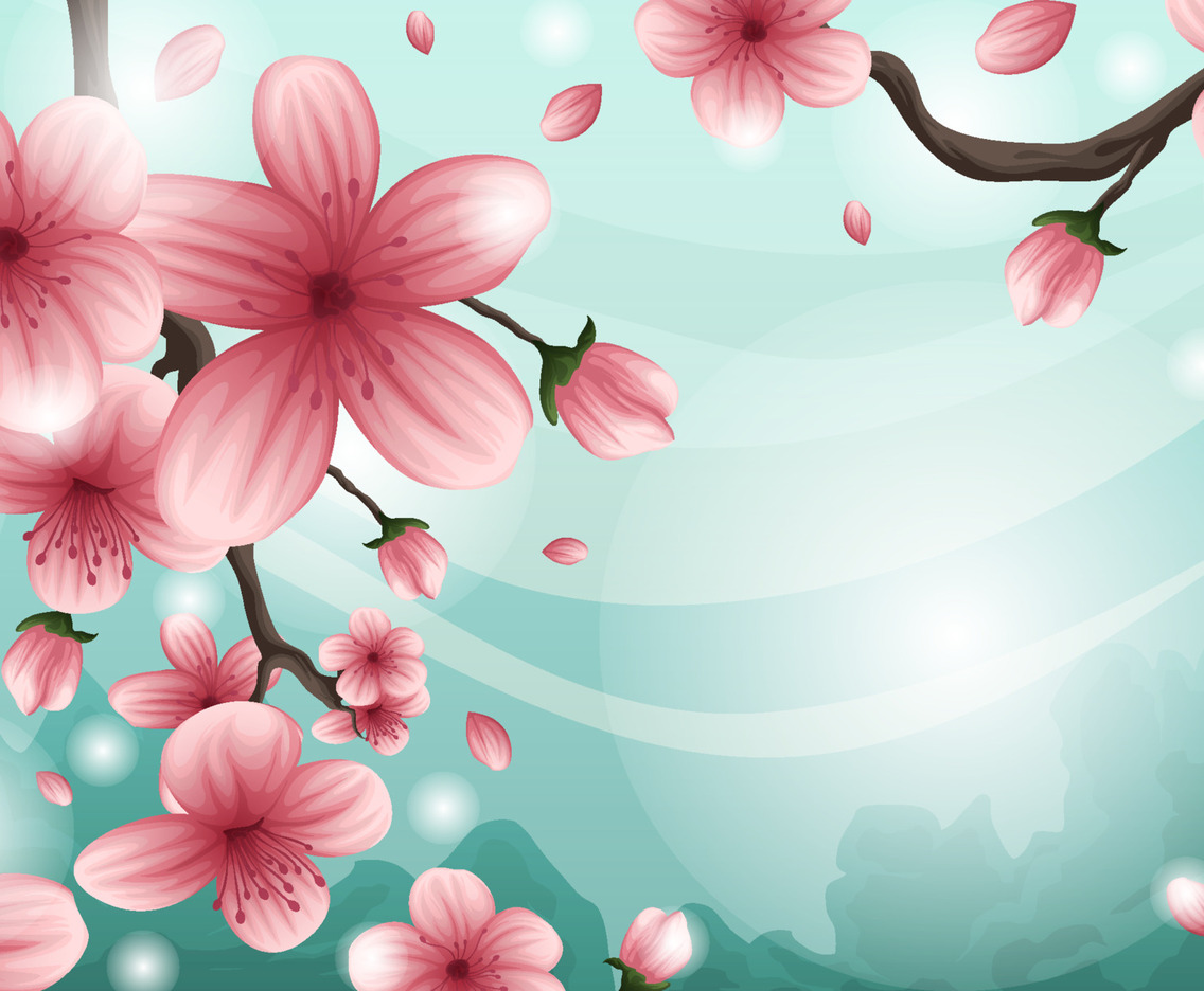 Cherry Blossom Background