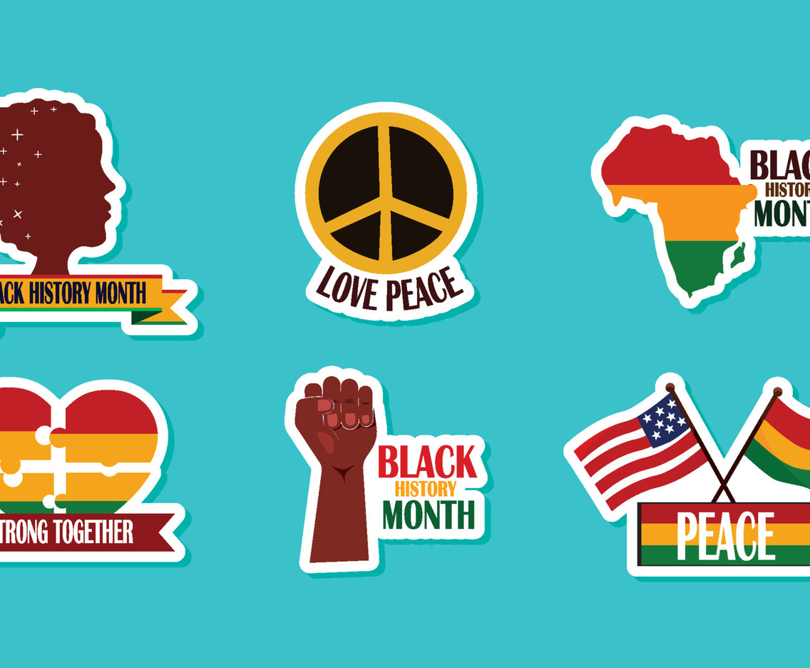 Black History Month Sticker