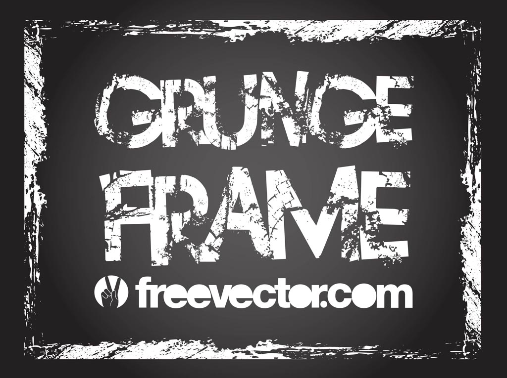 Grunge Frame Vector