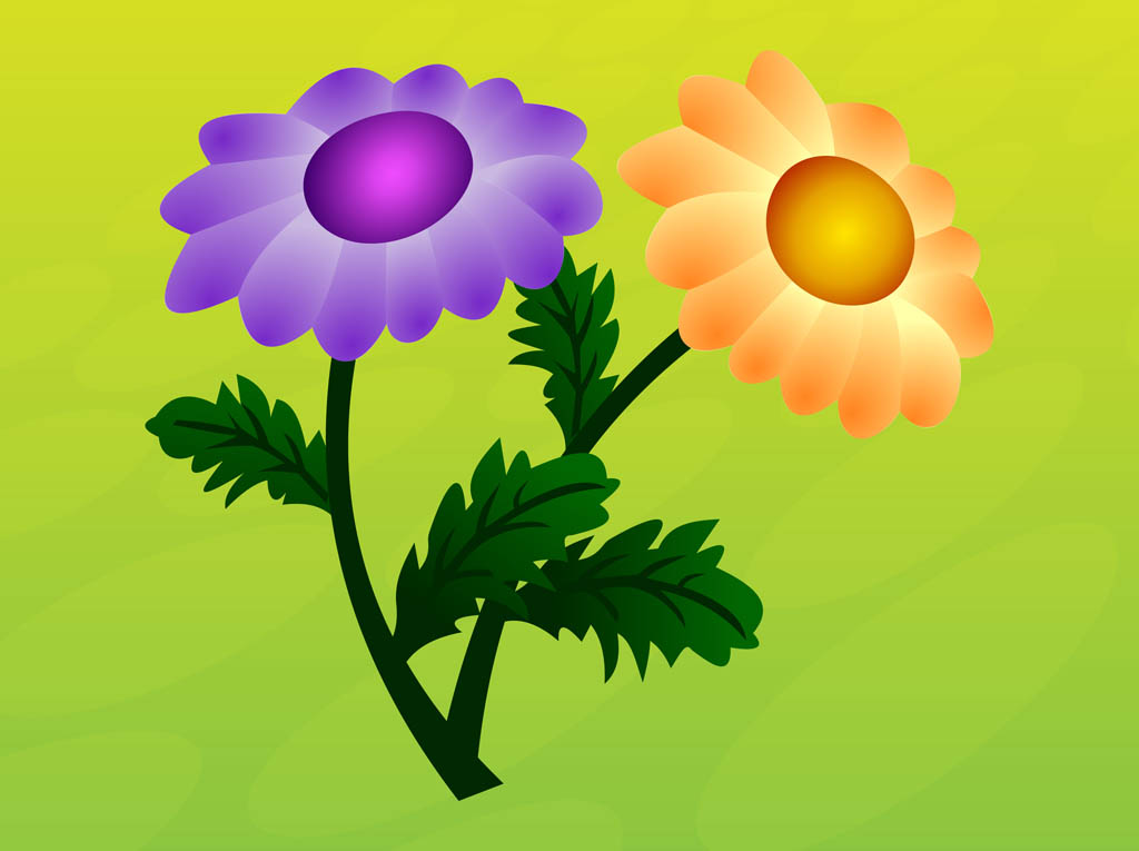 Floral Vector Graphics