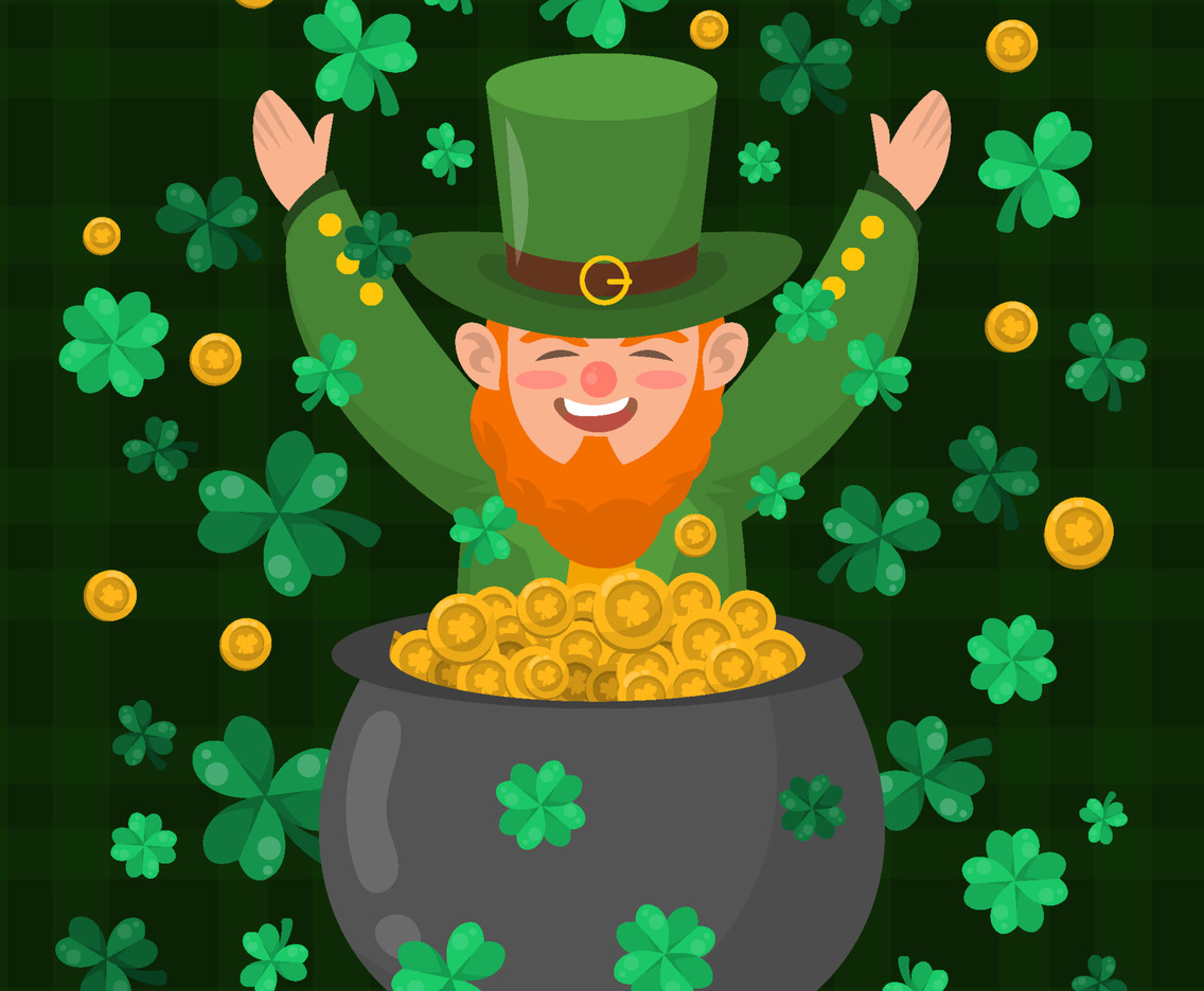 St.Patrick's Day Leprechaun Concept