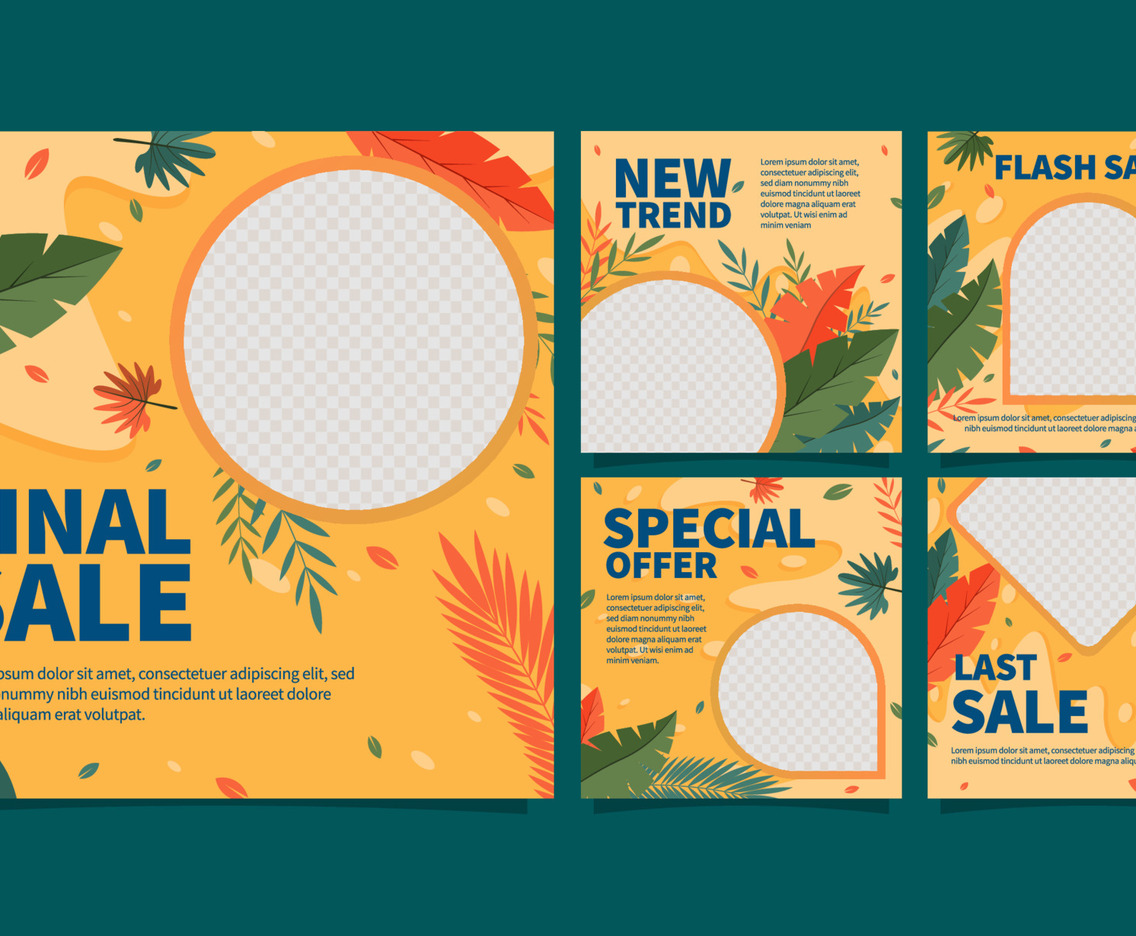 Social Media Template Special Offer Sale
