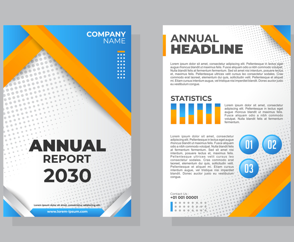 Modern Annual Report Template