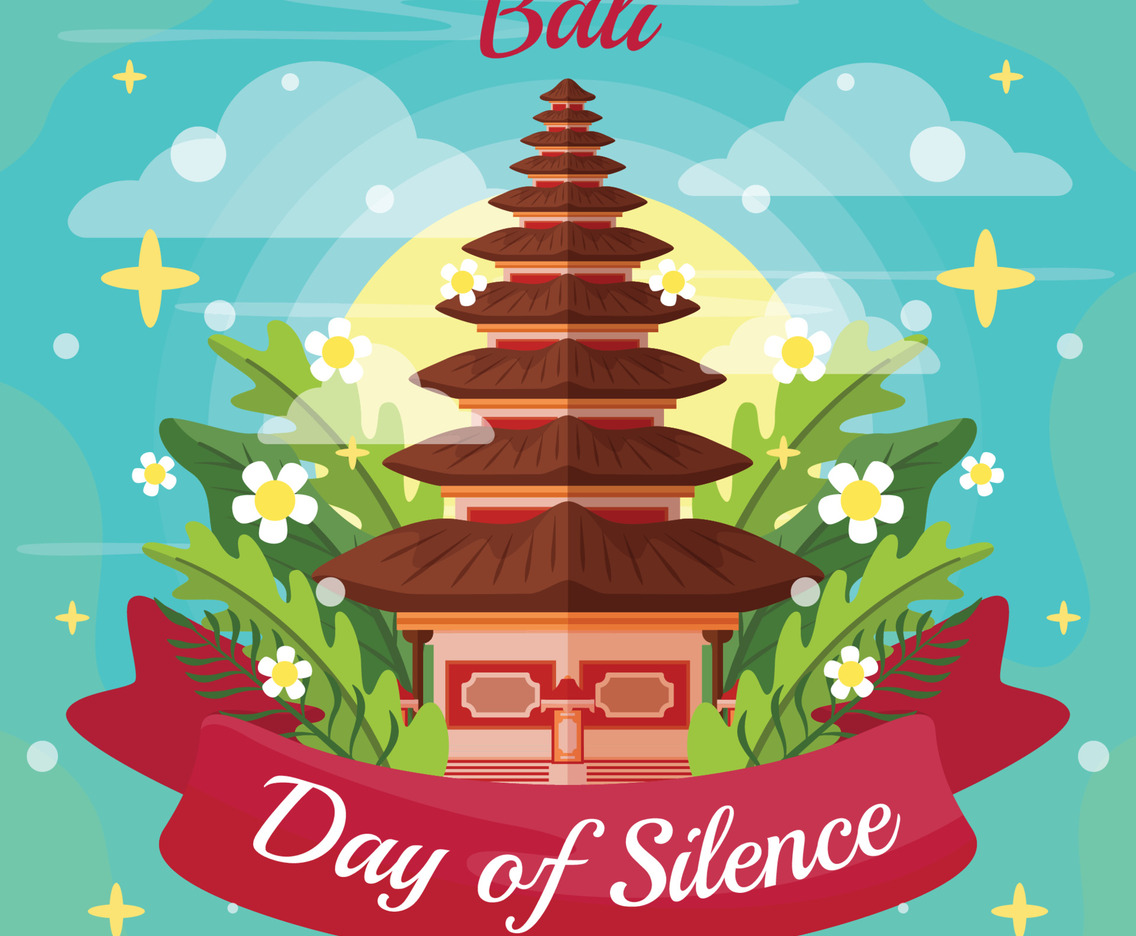 Bali Day of Silence Nyepi Holy temple