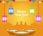 Khmer New Year Background Concept
