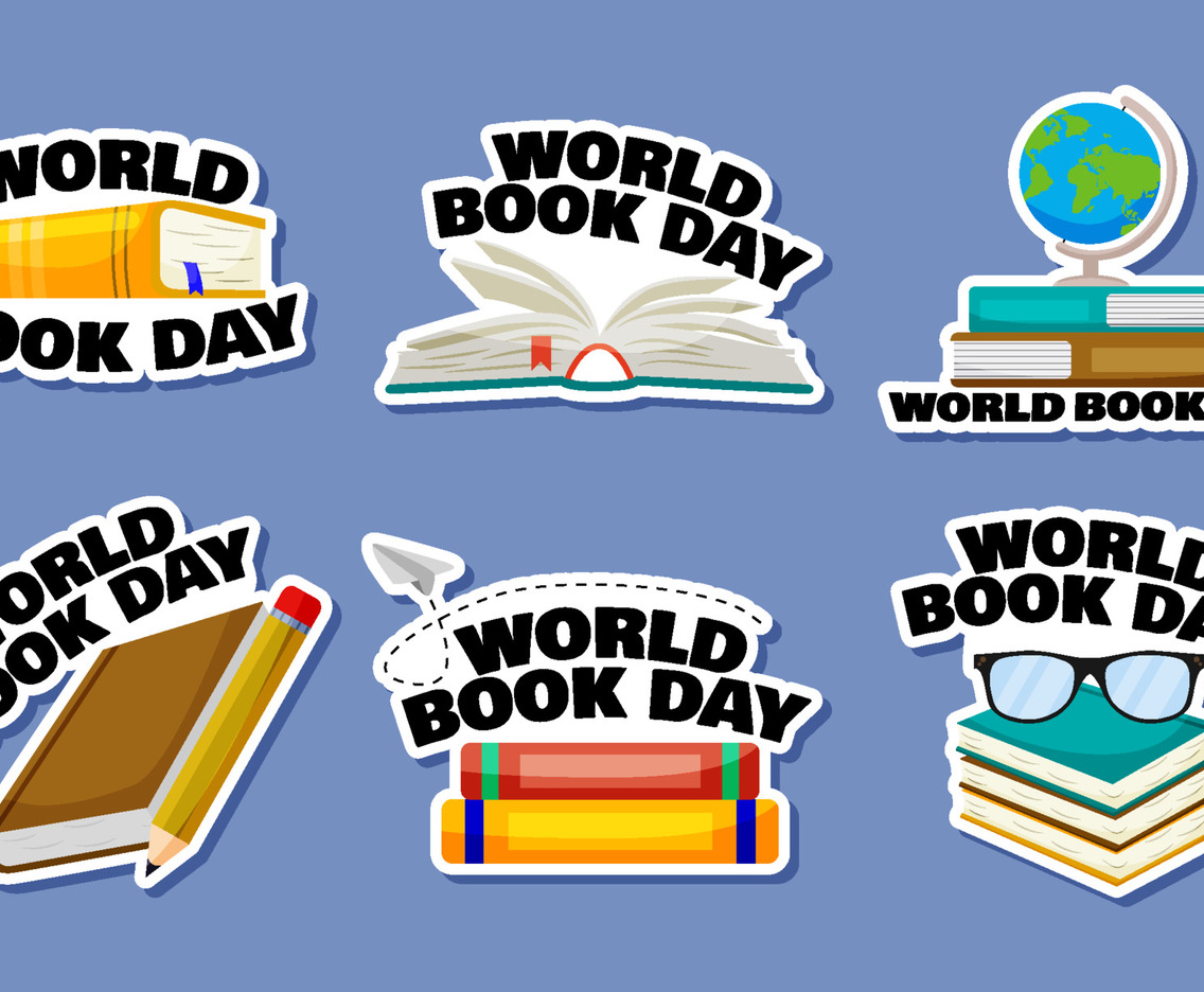 Collection of World Book Day Sticker Pack