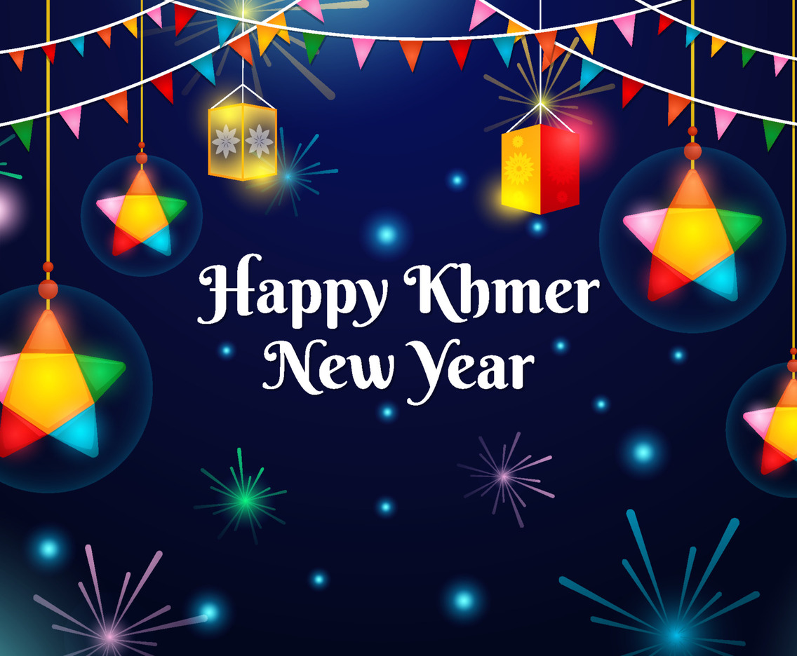 Happy Khmer New Year Background