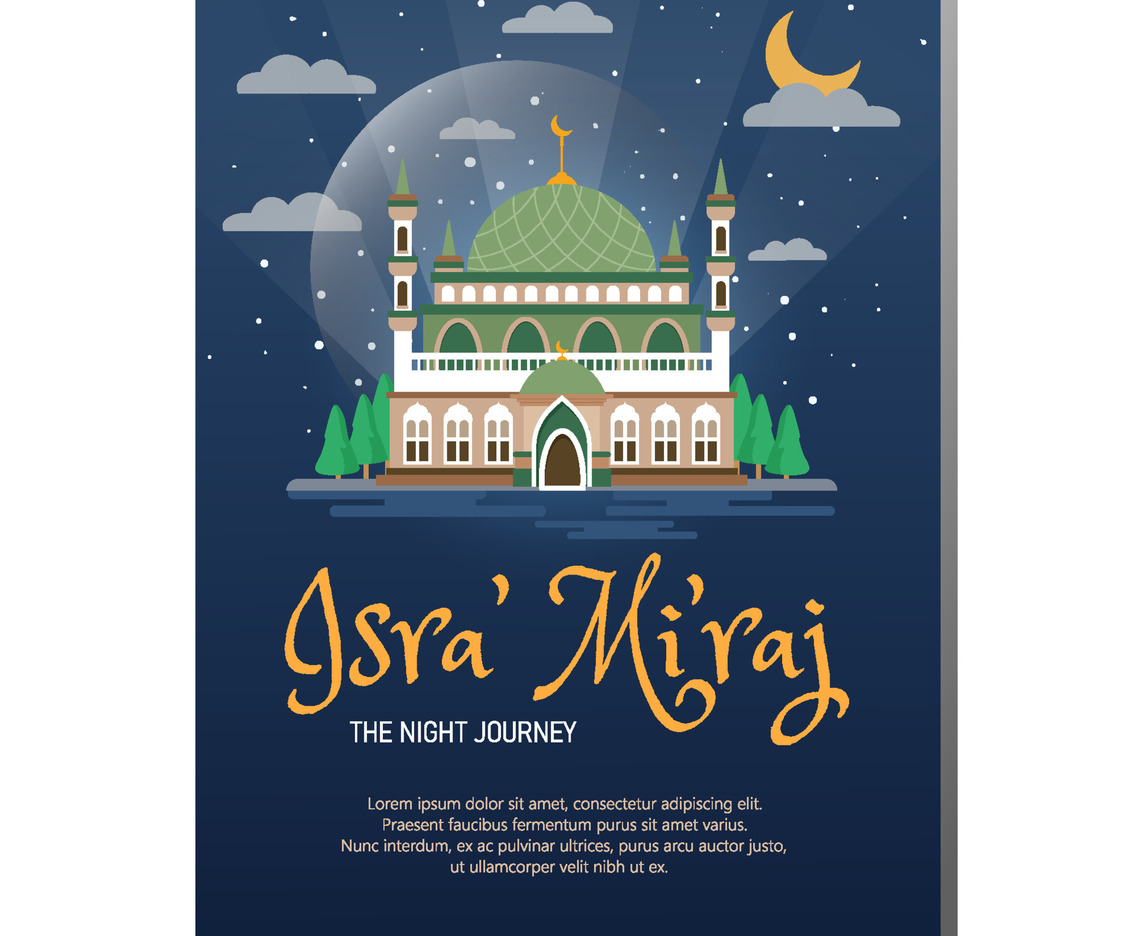 Happy Isra Miraj Poster