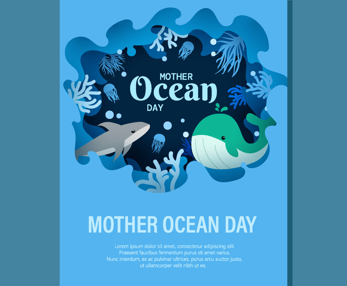 Mother Ocean Day Poster