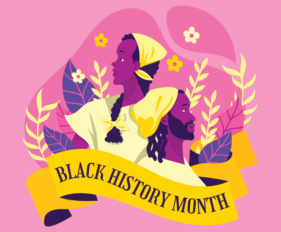 Couple in Black History Month