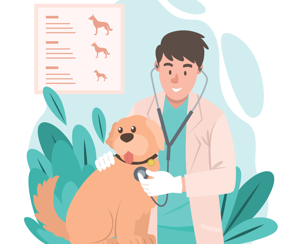 Veterinary Doctor Doing Vaccination For Dog