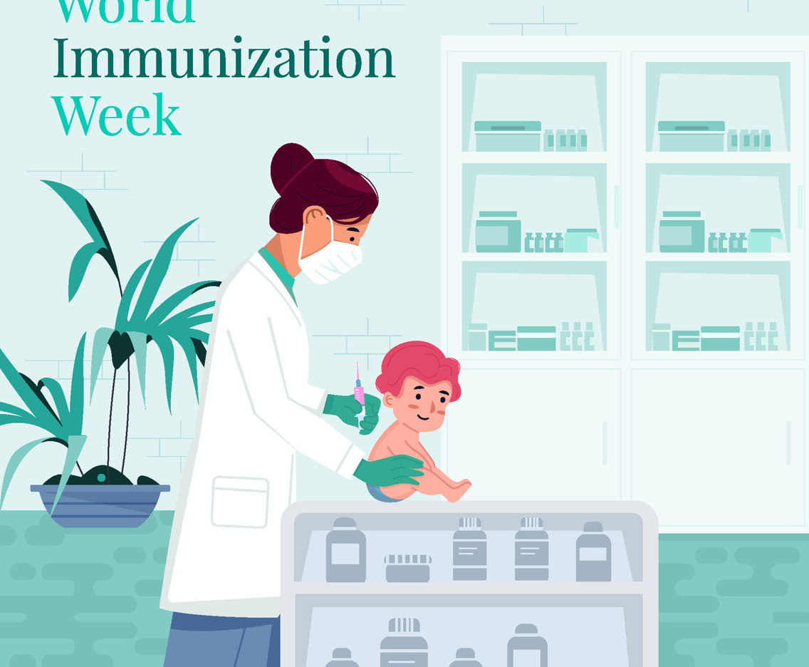 Doctor Prepare Baby for Immunization