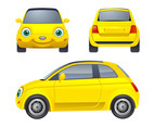 Cartoon Car Character