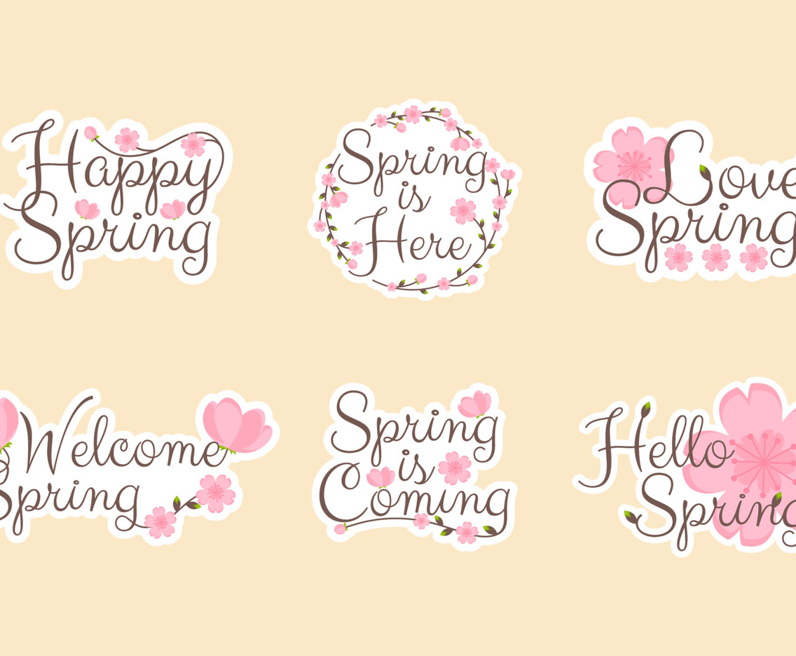 Cute Cherry Blossom Set