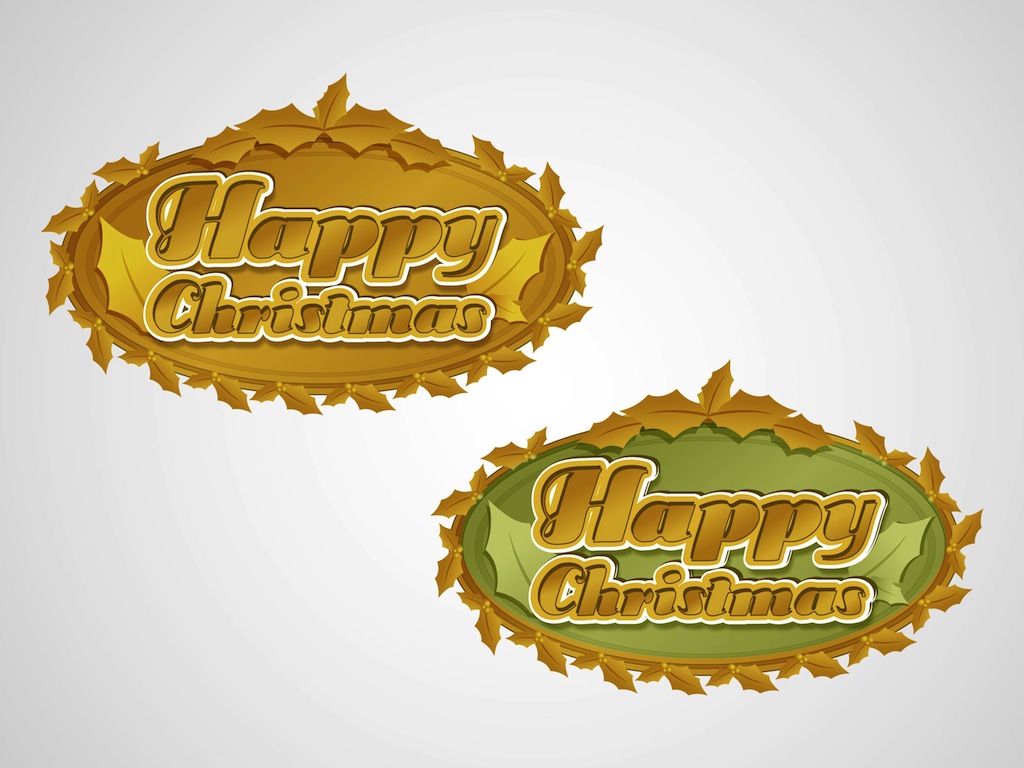 Happy Christmas Vector