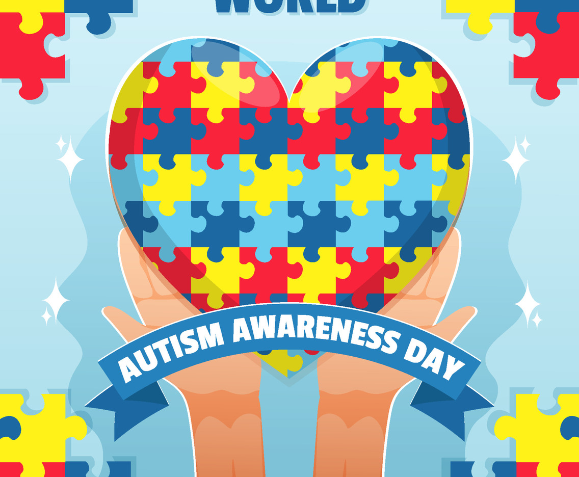 World Autism Awareness Day Background