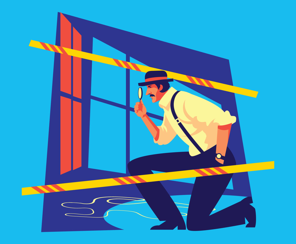 Detective in Classic Suit Style