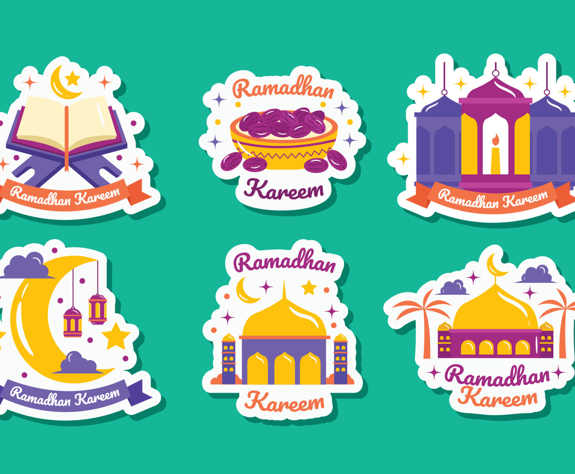 Fasting Month Sticker Set